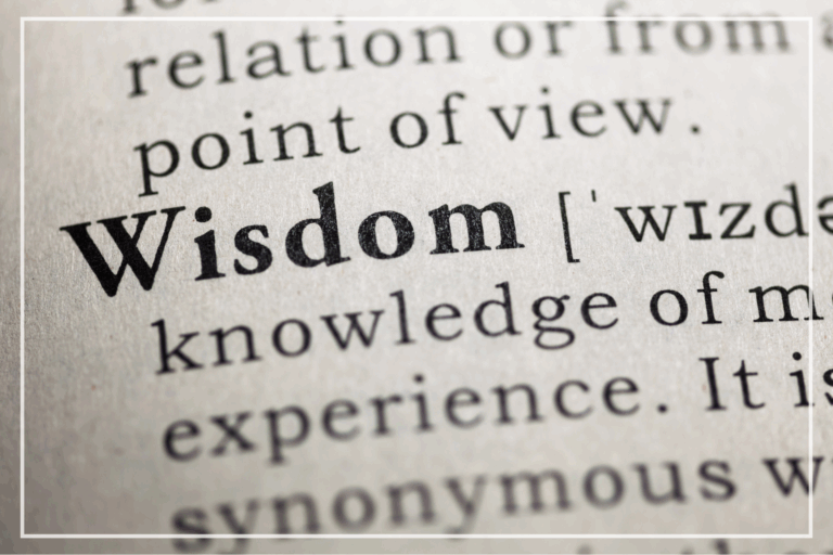 Wisdom for Daily Living