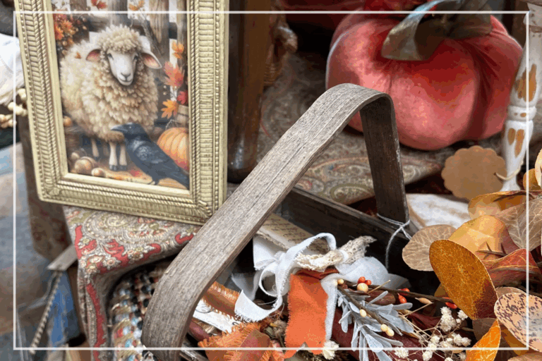 Resetting Your Vintage Booth for Christmas